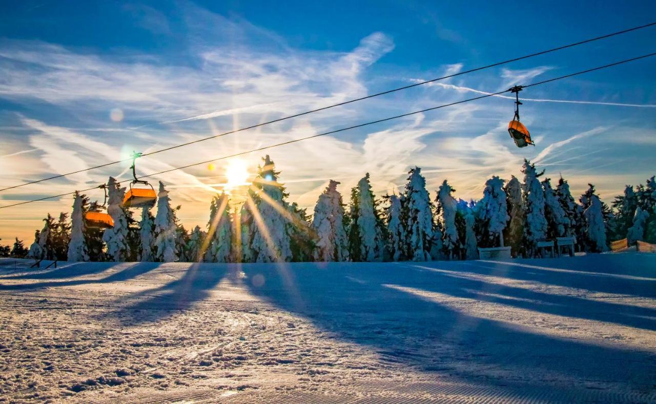 Appartamento Klinovec 129 Loučná pod Klínovcem Esterno foto